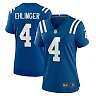 Zennovawear Women's Indianapolis Colts Sam Ehlinger Royal Game Jersey