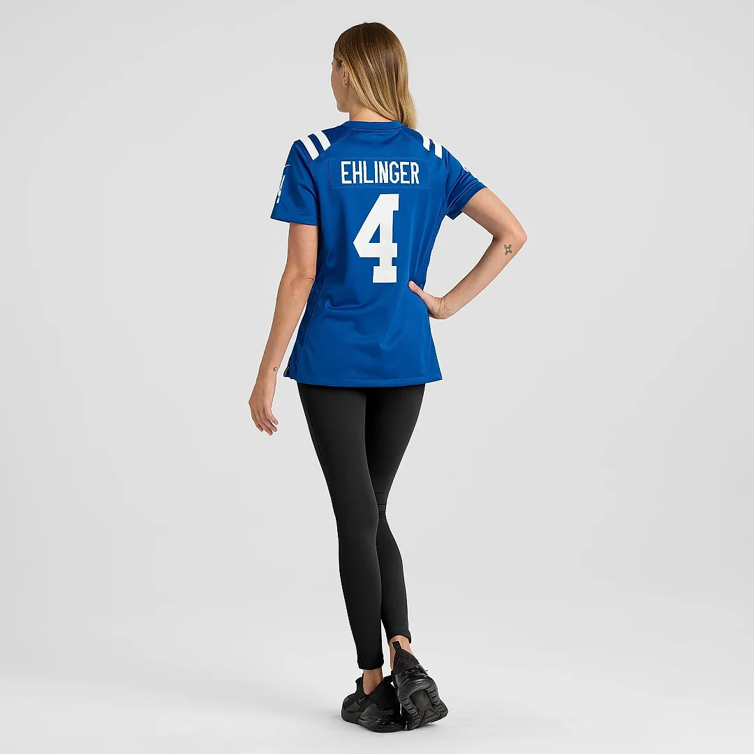 Zennovawear Women's Indianapolis Colts Sam Ehlinger Royal Game Jersey