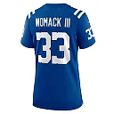 Zennovawear Women's Indianapolis Colts Samuel Womack III Royal Game Jersey