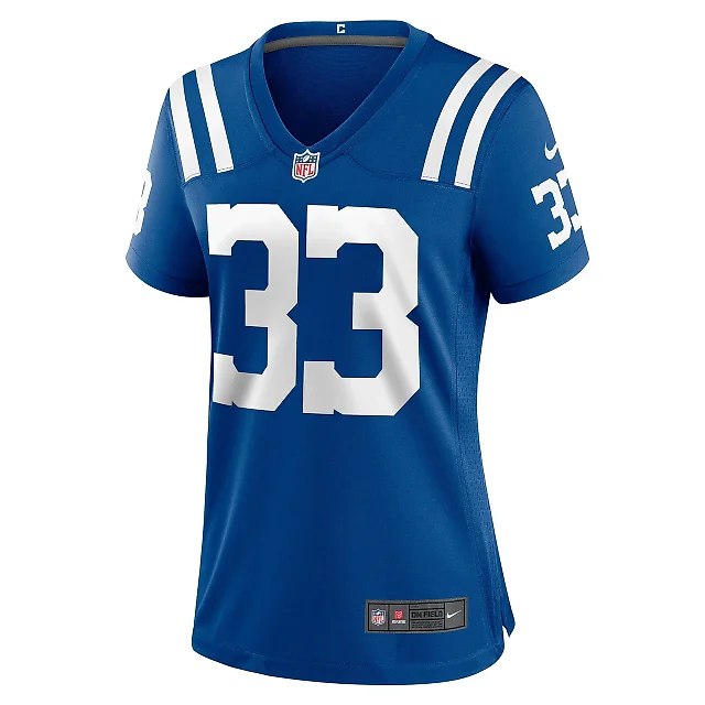 Zennovawear Women's Indianapolis Colts Samuel Womack III Royal Game Jersey