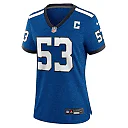 Zennovawear Women's Indianapolis Colts Shaquille Leonard Blue Player Jersey