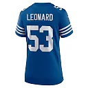 Zennovawear Women's Indianapolis Colts Shaquille Leonard Royal Alternate Game Jersey