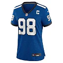 Zennovawear Women's Indianapolis Colts Tony Siragusa Royal Indiana Nights Alternate Game Jersey