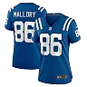 Zennovawear Women's Indianapolis Colts Will Mallory Royal Team Game Jersey