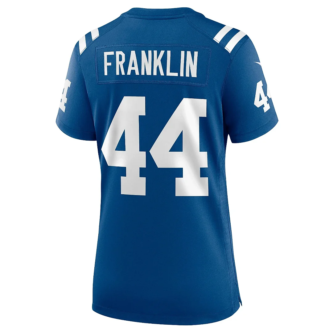Zennovawear Women's Indianapolis Colts Zaire Franklin Royal Game Jersey