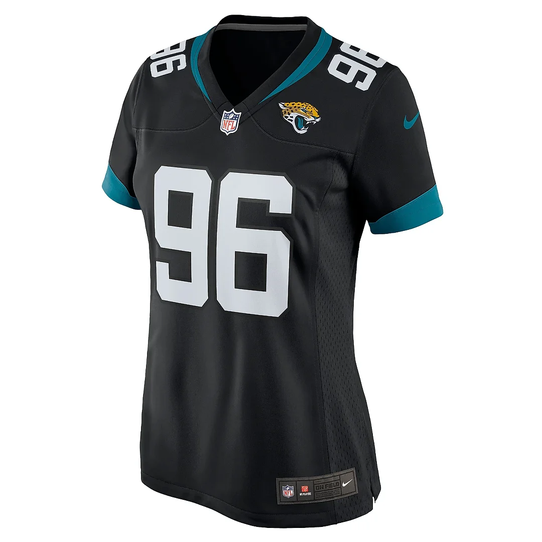 Zennovawear Women's Jacksonville Jaguars Adam Gotsis Black Game Jersey