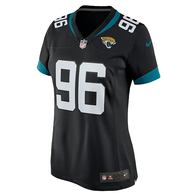 Zennovawear Women's Jacksonville Jaguars Adam Gotsis Black Game Jersey