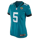 Zennovawear Women's Jacksonville Jaguars Andre Cisco Teal Game Player Jersey