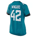 Zennovawear Women's Jacksonville Jaguars Andrew Wingard Teal Game Jersey