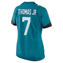 Zennovawear Women's Jacksonville Jaguars Brian Thomas Jr. Teal Game Jersey