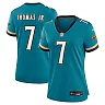 Zennovawear Women's Jacksonville Jaguars Brian Thomas Jr. Teal Prowler Throwback Game Jersey