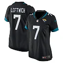 Zennovawear Women's Jacksonville Jaguars Byron Leftwich Black Alternate Retired Player Game Jersey