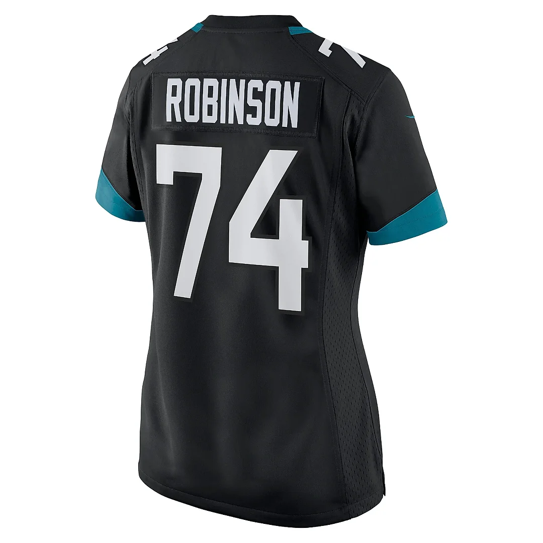 Zennovawear Women's Jacksonville Jaguars Cam Robinson Black Game Jersey