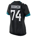 Zennovawear Women's Jacksonville Jaguars Cam Robinson Black Game Jersey