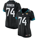 Zennovawear Women's Jacksonville Jaguars Cam Robinson Black Game Jersey