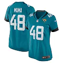 Zennovawear Women's Jacksonville Jaguars Chad Muma Teal Game Jersey