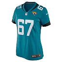 Zennovawear Women's Jacksonville Jaguars Chandler Brewer Teal Game Jersey