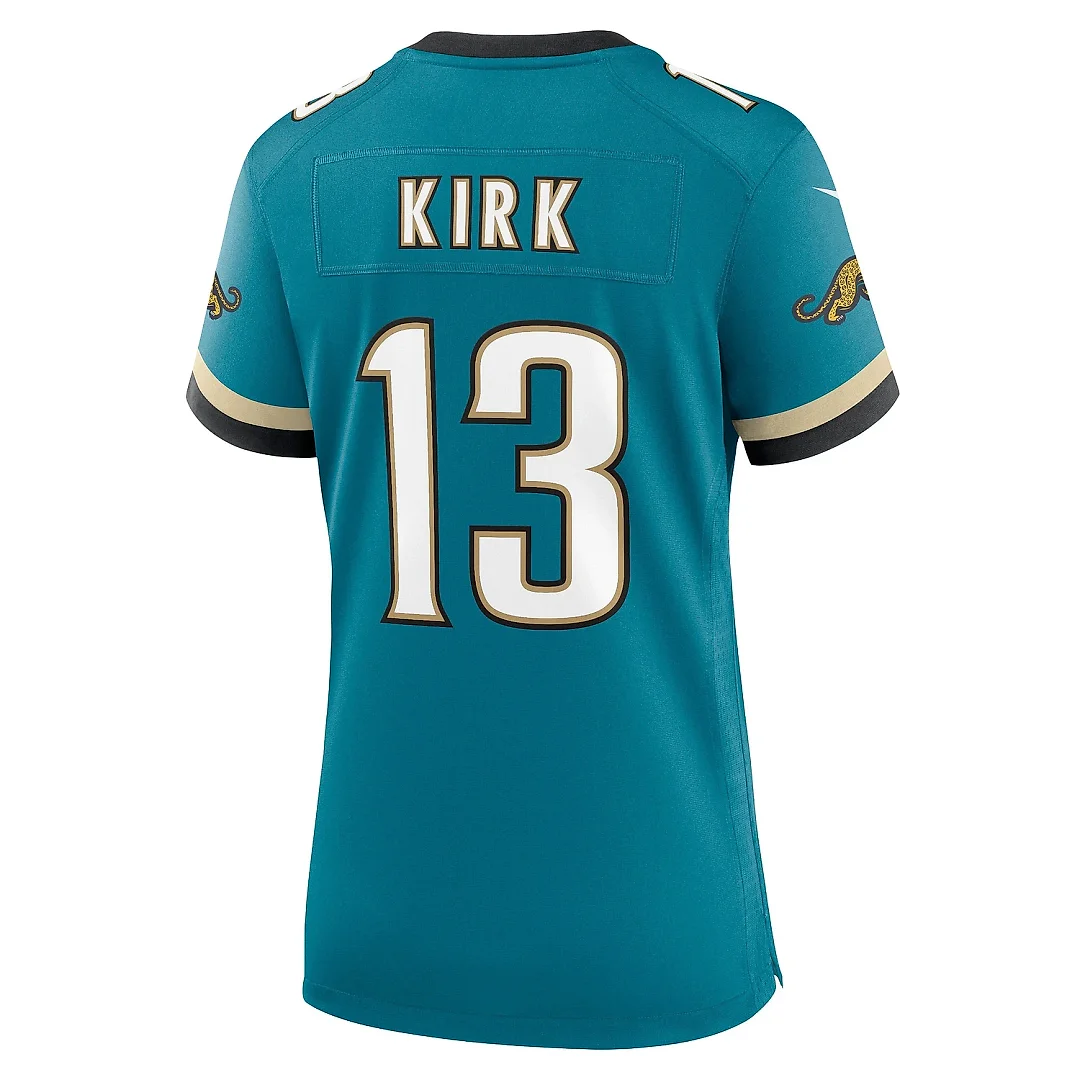 Zennovawear Women's Jacksonville Jaguars Christian Kirk Teal Prowler Throwback Game Jersey