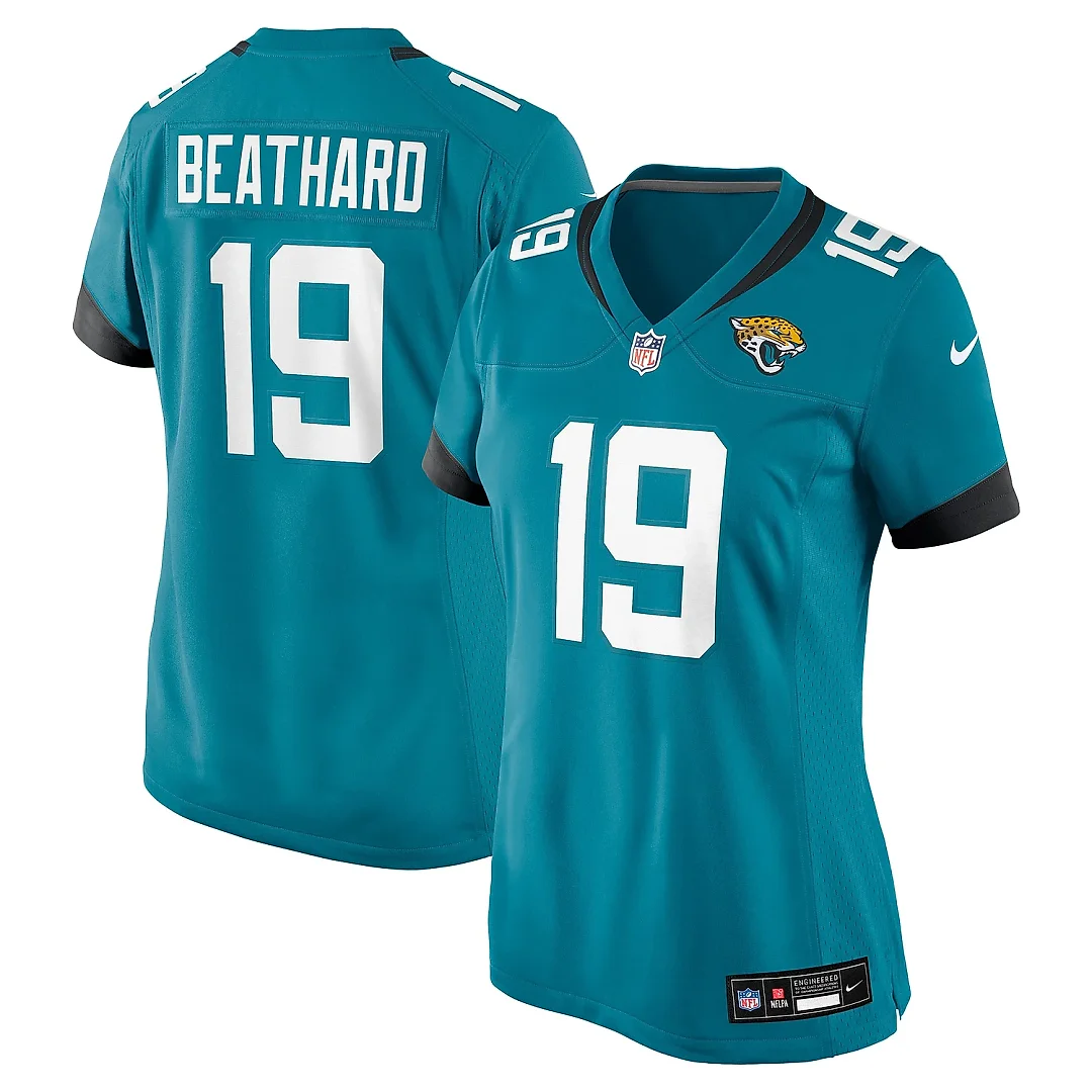 Zennovawear Women's Jacksonville Jaguars C.J. Beathard Teal Game Jersey