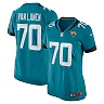 Zennovawear Women's Jacksonville Jaguars Cole Van Lanen Teal Game Player Jersey