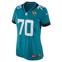 Zennovawear Women's Jacksonville Jaguars Cole Van Lanen Teal Game Player Jersey