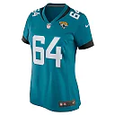 Zennovawear Women's Jacksonville Jaguars Coy Cronk Teal Game Player Jersey