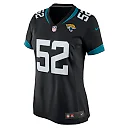 Zennovawear Women's Jacksonville Jaguars DaVon Hamilton Black Game Jersey
