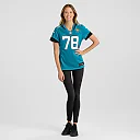 Zennovawear Women's Jacksonville Jaguars Dennis Daley Teal Game Jersey
