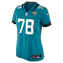 Zennovawear Women's Jacksonville Jaguars Dennis Daley Teal Game Jersey
