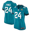 Zennovawear Women's Jacksonville Jaguars De??ntre Prince Teal Game Jersey