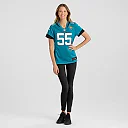 Zennovawear Women's Jacksonville Jaguars Dequan Jackson Teal Game Jersey