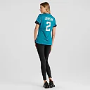 Zennovawear Women's Jacksonville Jaguars D'Ernest Johnson Teal Game Jersey