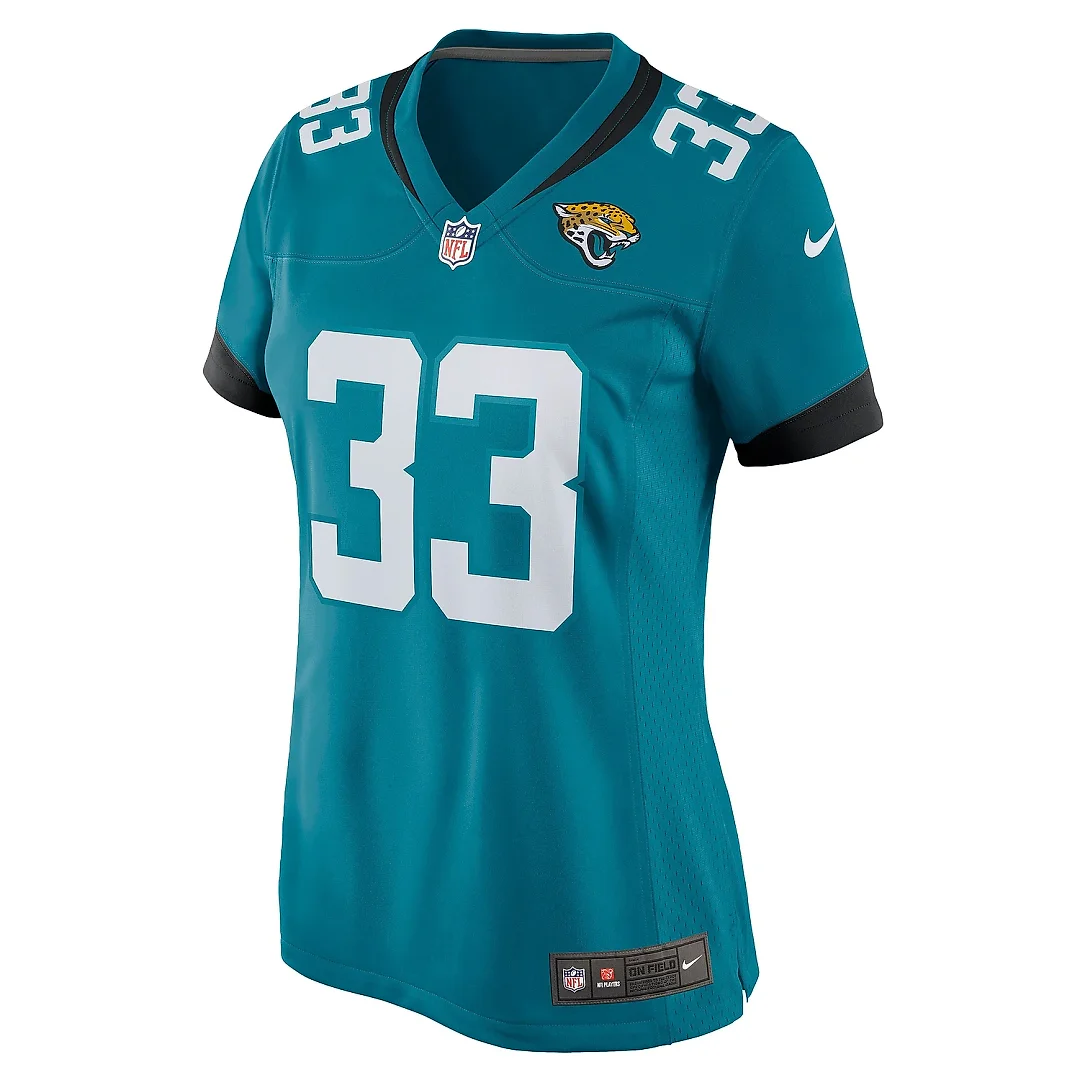 Zennovawear Women's Jacksonville Jaguars Devin Lloyd Teal Player Game Jersey