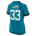 Zennovawear Women's Jacksonville Jaguars Devin Lloyd Teal Player Game Jersey