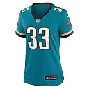 Zennovawear Women's Jacksonville Jaguars Devin Lloyd Teal Prowler Throwback Game Jersey