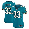 Zennovawear Women's Jacksonville Jaguars Devin Lloyd Teal Prowler Throwback Game Jersey