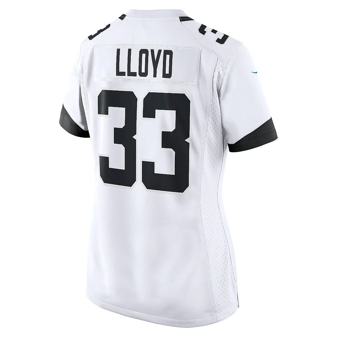 Zennovawear Women's Jacksonville Jaguars Devin Lloyd White Away Game Player Jersey