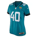 Zennovawear Women's Jacksonville Jaguars Erick Hallett Teal Game Jersey