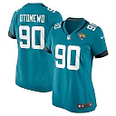 Zennovawear Women's Jacksonville Jaguars Esezi Otomewo Teal Game Jersey