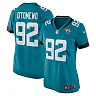 Zennovawear Women's Jacksonville Jaguars Esezi Otomewo Teal Team Game Jersey