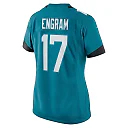 Zennovawear Women's Jacksonville Jaguars Evan Engram Teal Game Jersey