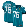 Zennovawear Women's Jacksonville Jaguars Ezra Cleveland Teal Game Jersey