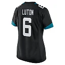 Zennovawear Women's Jacksonville Jaguars Jake Luton Black Game Jersey