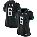Zennovawear Women's Jacksonville Jaguars Jake Luton Black Game Jersey