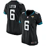 Zennovawear Women's Jacksonville Jaguars Jake Luton Black Game Jersey