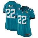 Zennovawear Women's Jacksonville Jaguars Jamycal Hasty Teal Game Player Jersey