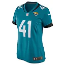 Zennovawear Women's Jacksonville Jaguars Josh Hines-Allen Teal Player Game Jersey