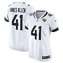 Zennovawear Women's Jacksonville Jaguars Josh Hines-Allen White Player Game Jersey