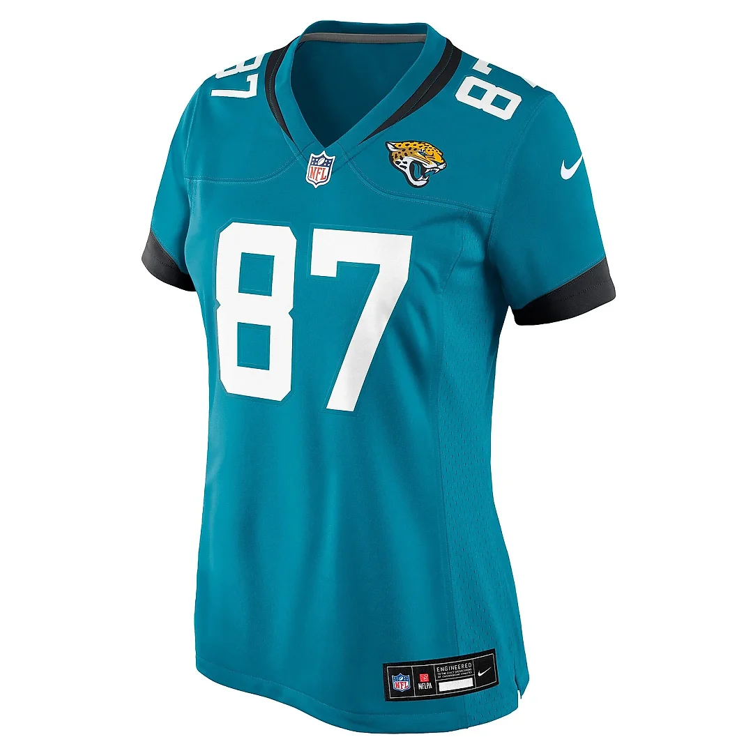Zennovawear Women's Jacksonville Jaguars Josh Reynolds Teal Team Game Jersey