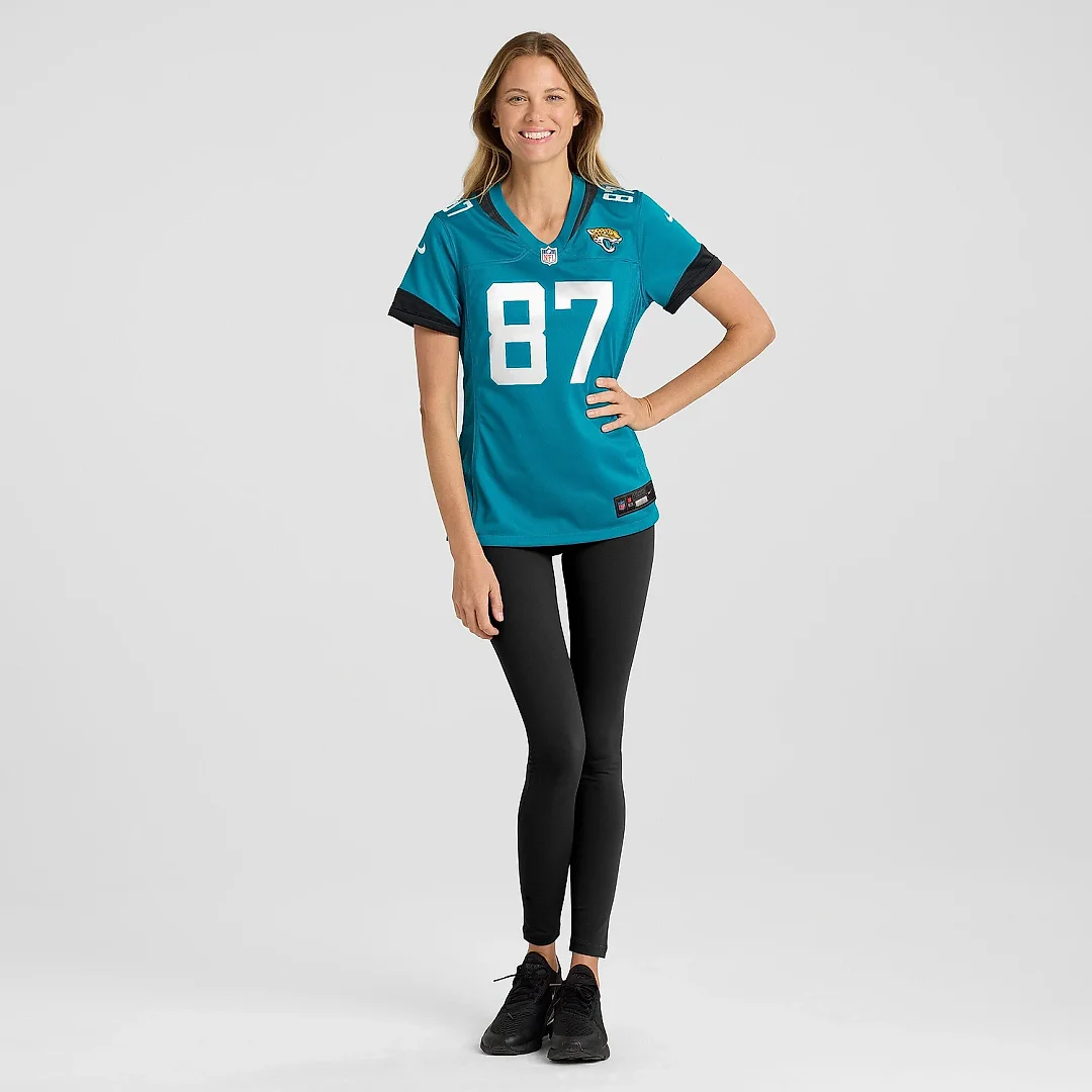 Zennovawear Women's Jacksonville Jaguars Josh Reynolds Teal Team Game Jersey